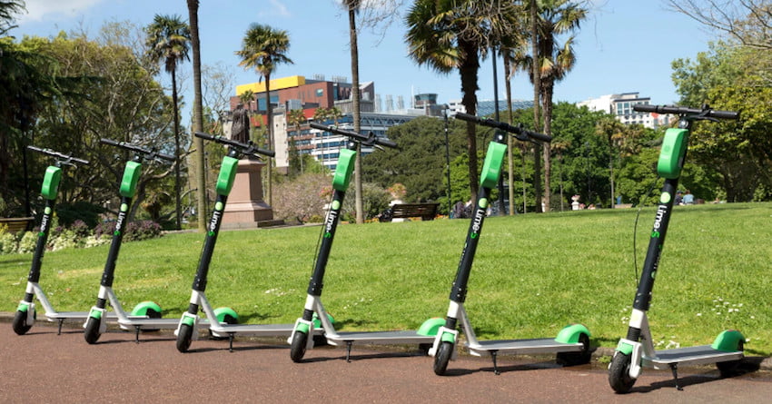 lime bikes and scooters